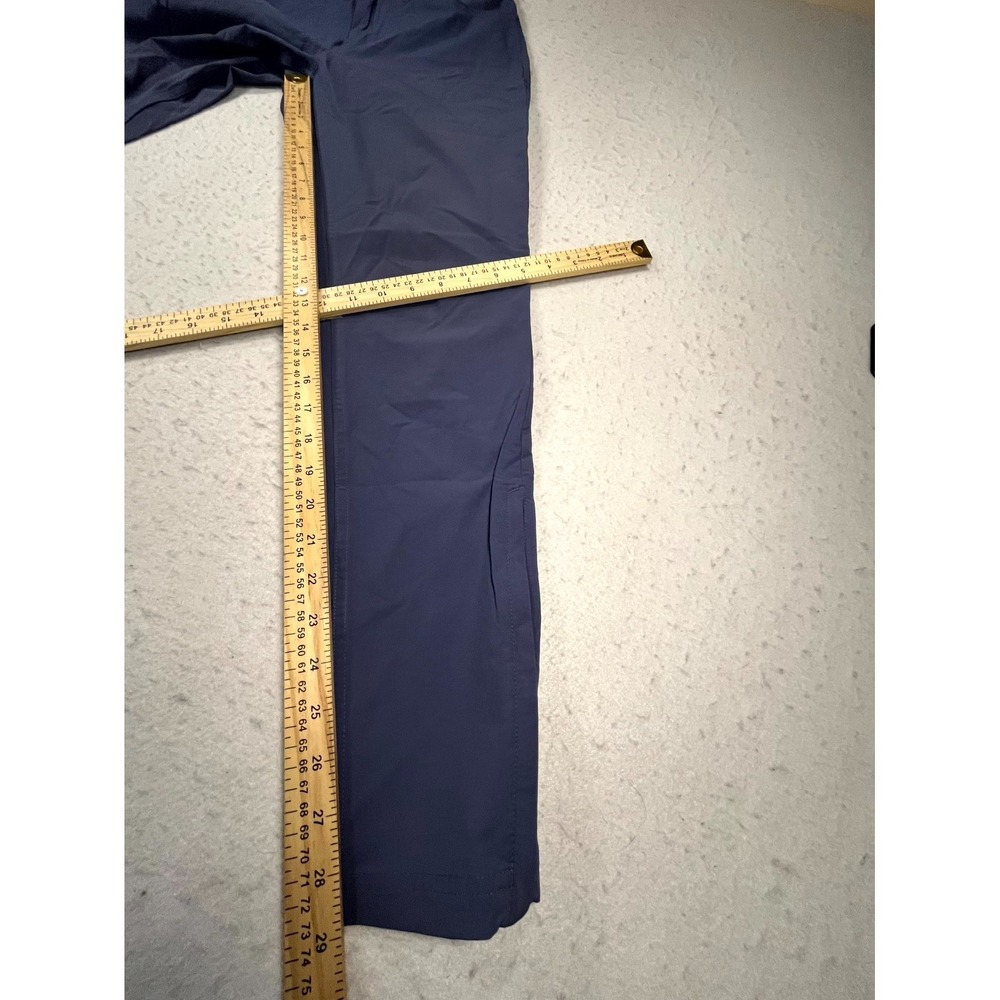 Patagonia Worn Wear Skyline Traveler Pants Womens 8 Blue Slim Fit Sun Protection - Picture 15 of 16